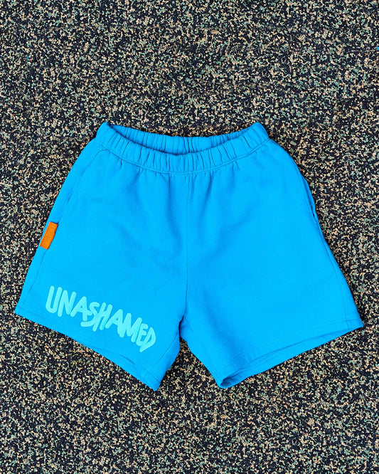 UNASHAMED Sweat Shorts - Blue