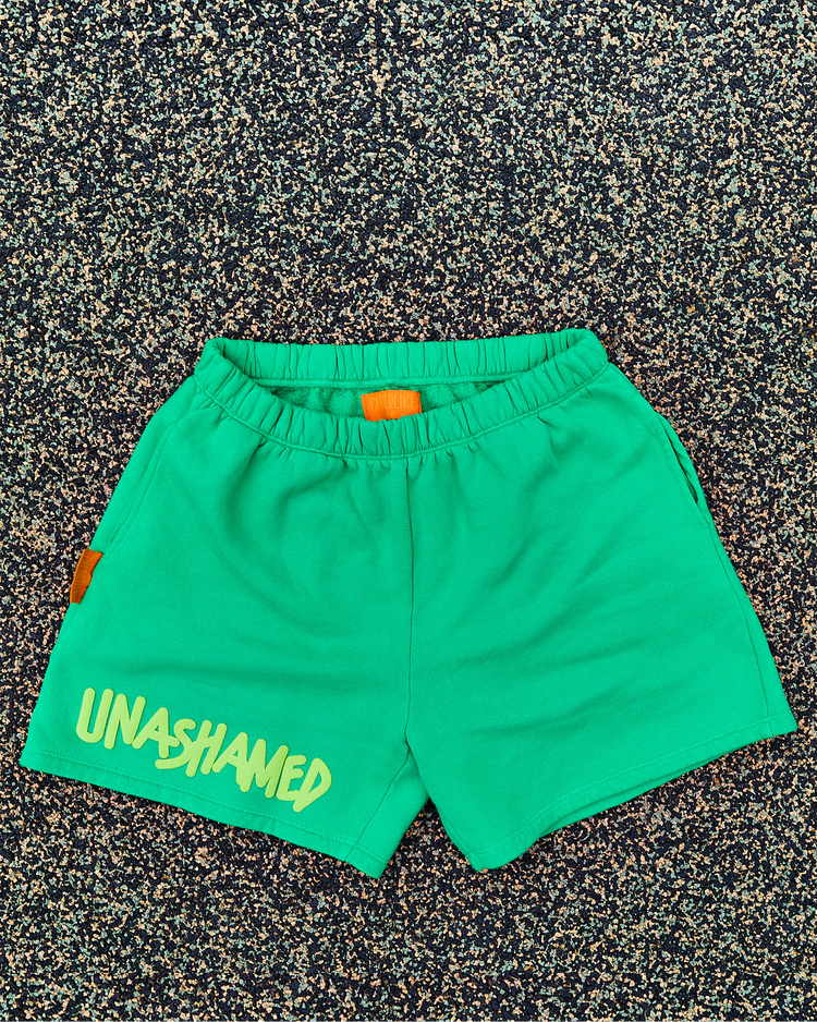 UNASHAMED Sweat Shorts - Green