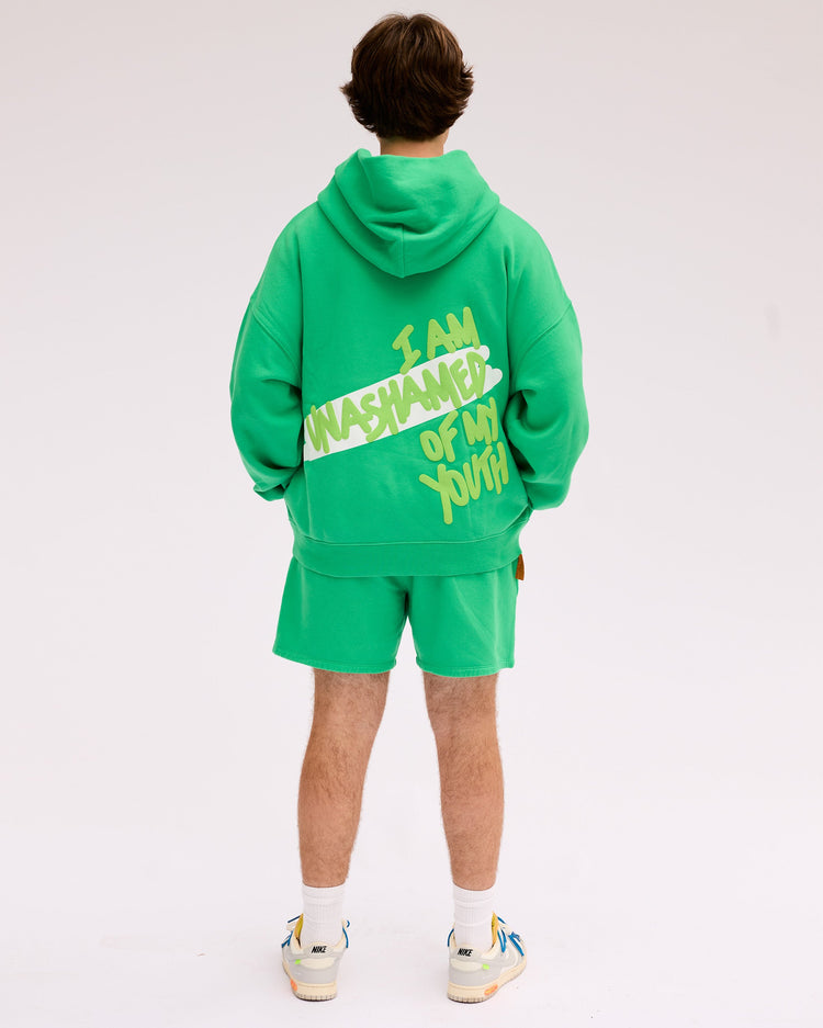 Youth green online hoodie